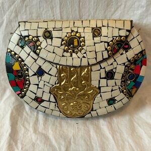 NWOT Ramla Tile Purse